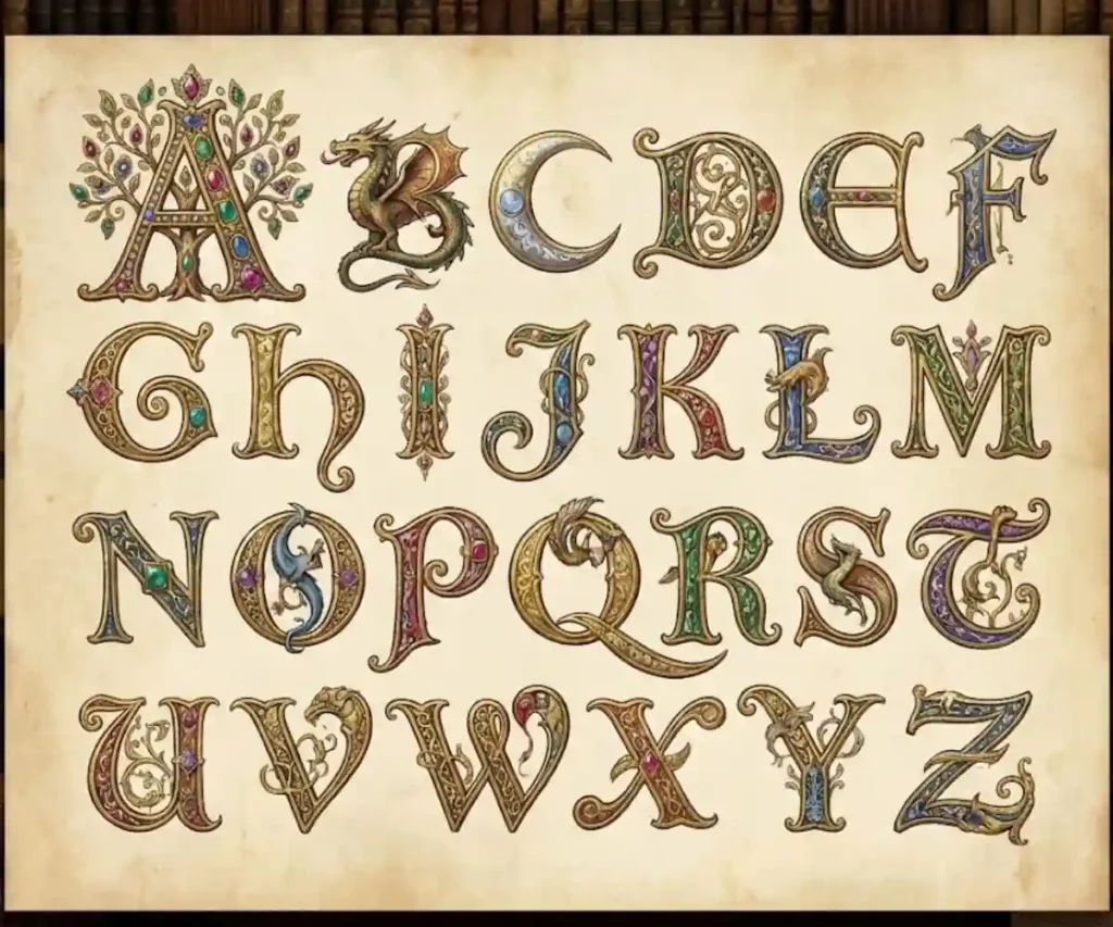 Schöne Buchstaben